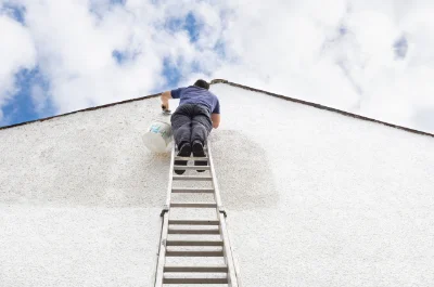Peinture extérieure à Olloix — façades et ravalement